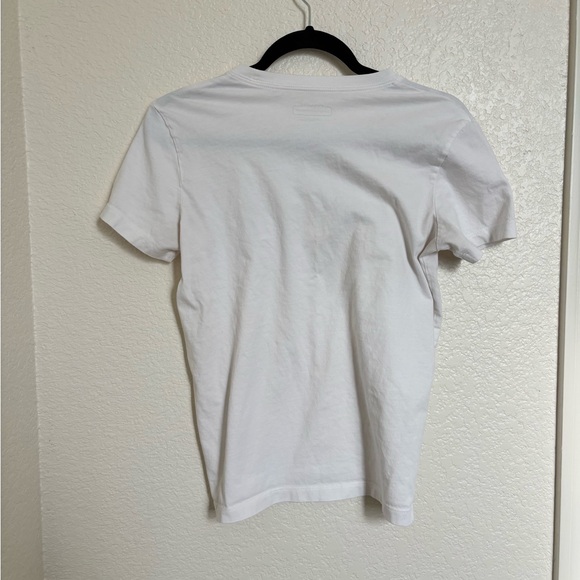 Coach Essential T Shirt In Organic Cotton white  C8786 XS Baby Tee - Picture 4 of 6